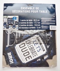 Male Birthday Big Decorating Lot Includes Table & Wall Decor & Photo Props Kit