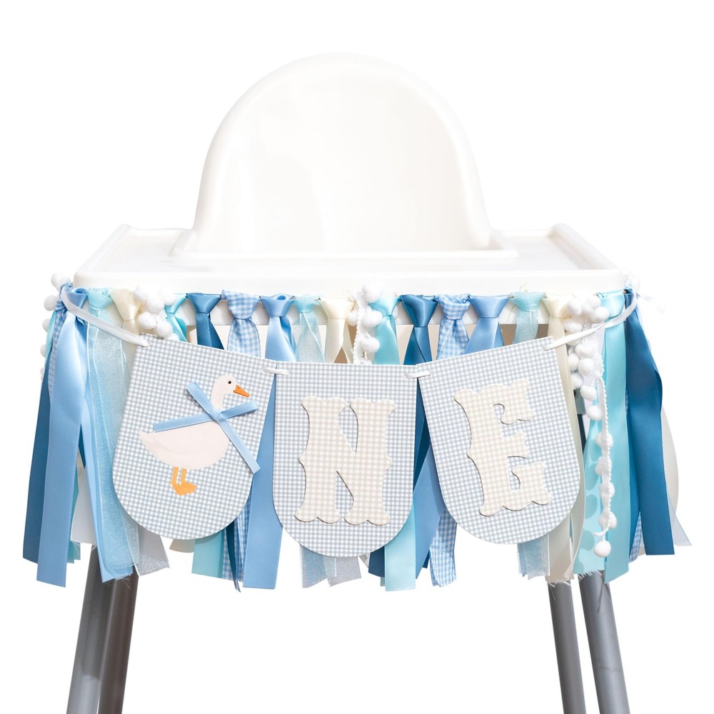 One Silly Goose Highchair Banner