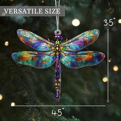Charming Dragonfly Ornament Suncatcher – Perfect for Christmas & Mom’s Day