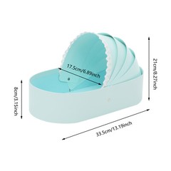 Baby Shower Crib Basket Shaped Cardboard Box Decorative Paper Mache