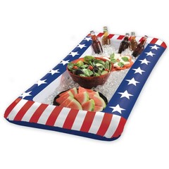 Patriotic July 4th Holiday USA Theme Party Decoration Inflatable Cooler