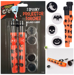 HALLOWEEN CANDLES LIGHTS BAT CANDLE HOLDER TORCH Spooky Decorations Pumpkin🎃