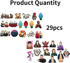 29 Pcs TV Drama Theme Shoe Charms, for Shoe Decoration, the Perfect Choice for P