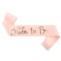 3 Pcs Bachelorette Party Decorations, Bride to Be Sash, Tiara, Crown, Bridal Sho