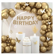 Faluzifu Gold Happy Birthday