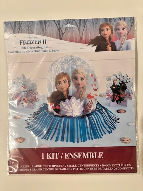 DISNEY FROZEN II – PARTY TABLE DECORATING KIT Centerpieces 23 pc