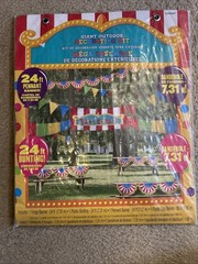 Amscan Giant Outdoor Decorating Kit with 24ft Banner and 24ft Bunting New