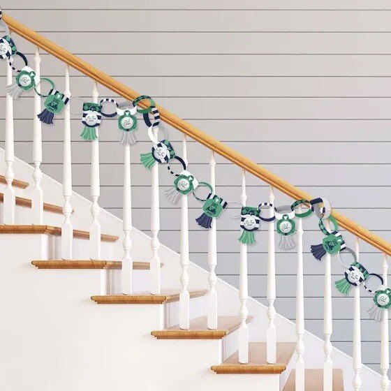 NEW Big Dot of Happiness Par-Tee Time Golf Party Paper Chains 1 Set 21′ 90 Links