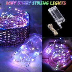 10 Pack LED Light Up BoBo Balloons 20″ Party Birthday Transparent Bubble Balloon