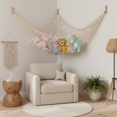 Nautical Fish Net Decorations for Party Wall Hanging Ocean Theme Decor