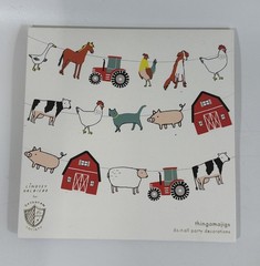 On The Farm Animals Kids Party Theme Hanging Garland Daydream Society 20’
