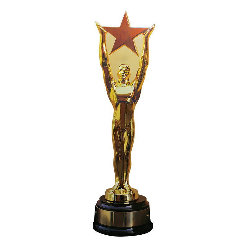 STAR AWARD Huge General Purpose Gold Prize CARDBOARD CUTOUT Standee Standup Prop