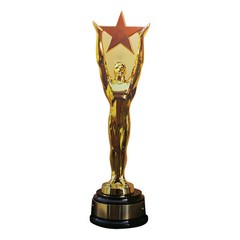 STAR AWARD Huge General Purpose Gold Prize CARDBOARD CUTOUT Standee Standup Prop