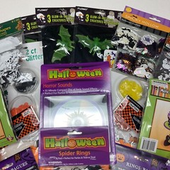 Large lot 25+ Halloween party/crafts, teacher classroom decor – All NEW sealed