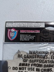 Monster High NOS 2011 Happy Birthday Banner Cleo De Nile JUMBO Letters 7.59 ft