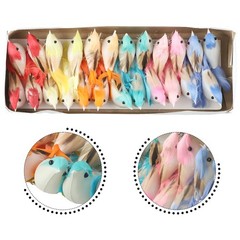 Simulation Feather Bird Home Garden Decor for multi Functional Artificial Birds