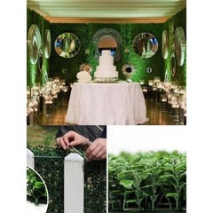 NEW Artificial Plants Grass Wall Backdrop Decoration Boxwood Hedge Panels