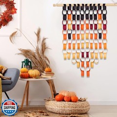 CHRORINE 600Pcs Colorful Paper Chains Strips for Birthday Party Decorations D