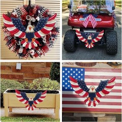 American Eagle Wreath for Front Door