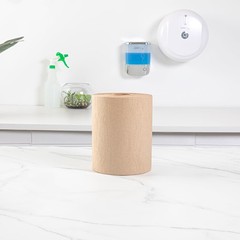 Restaurantware Paper Towel Roll 600′ x 8″ 1 Ply Universal Dispenser 2″ Core H…