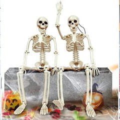 Halloween Humanoid Skeleton Decoration Haunted House Party Home Decor Prop UK