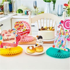 10 Pieces Candyland Party Decorations Candyland Table Decorations Lollipop Ta…