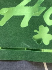 St Patrick’s Day Irish Party New Hat Cups Fabric Pins Flags Used Banner & Sash