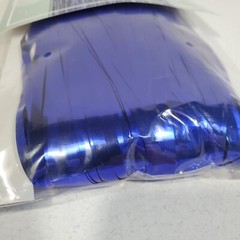 Spritz Backdrop Foil Curtain Blue 3′ x 8′ Party Decoration Fringe Shiny Tik Tok