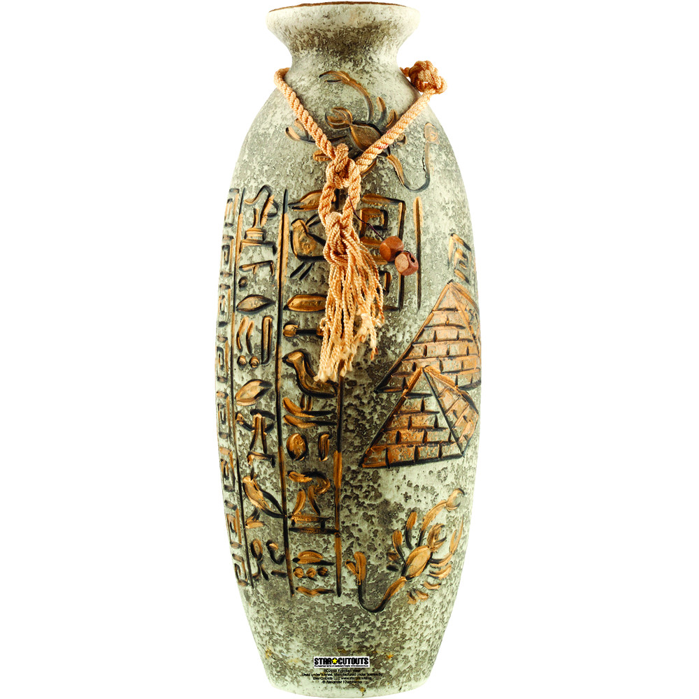 SC2250 Egyptian Vase Cardboard Cutout Standee Standup