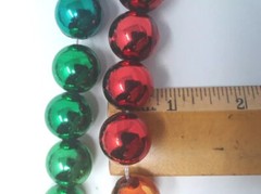 Pride Rainbow Lot Of 5 Mirrored Disco Ball Ornament & Bead Necklace LGBTQ