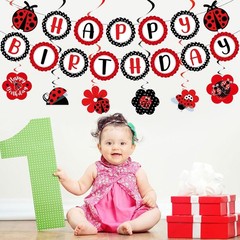 Ladybug Honeycomb Centerpiece Pack