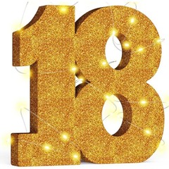 18th Birthday Party Decorations Anniversary 18th Centerpiece Table for Men Women