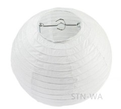 40x 14»/35cm white paper lanterns engagement wedding birthday party venue decor