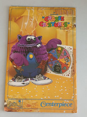 Hallmark CRAZEE CREETURES Vintage 1980 Honeycomb Centerpiece Party Game Unused