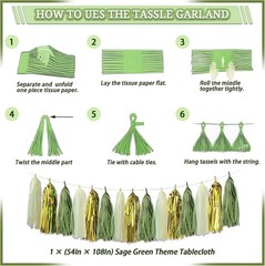 Bride to Be Sage Green Bachelorette Party Decorations