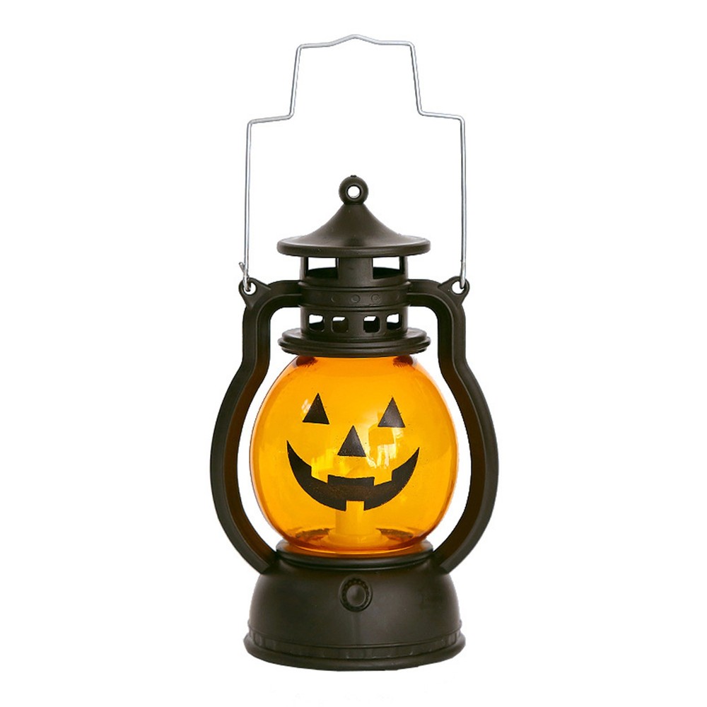 1Pcs Pumpkin Light Up Carnival Led Lights Portable Lantern Expression Cosplay