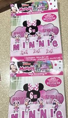 Minnie mouse sixth birthday party decorations