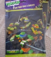 Teenage Mutant Ninja Turtles TMNT Party Pack Birthday Banner Invites Napkins Bag