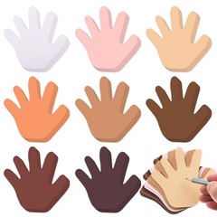 Paper Hand Cutouts Assorted Colors School Bulletin Board Decor Craft 200 PCS