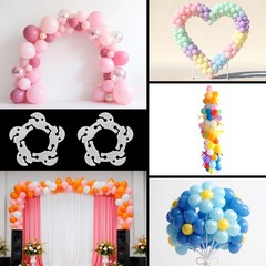 100 Pcs Balloon Clips Plastic Balloon Supplies Balloons Garland Holder Column…