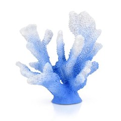 SANTORINI BLUE CORAL REEF DECOR FOR HOME FAUX CORAL REEF BEACH CENTERPIECE ROOM