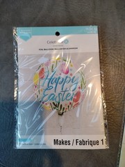 Happy Easter And Big Bunny Balloons, 6 Pcs Mylar Foil Balloons Lot/Set