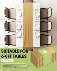 Disposable Centerpiece Decorations for Table Cloth,