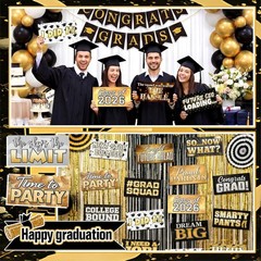 Waterproof Selfie Signs for Graduation