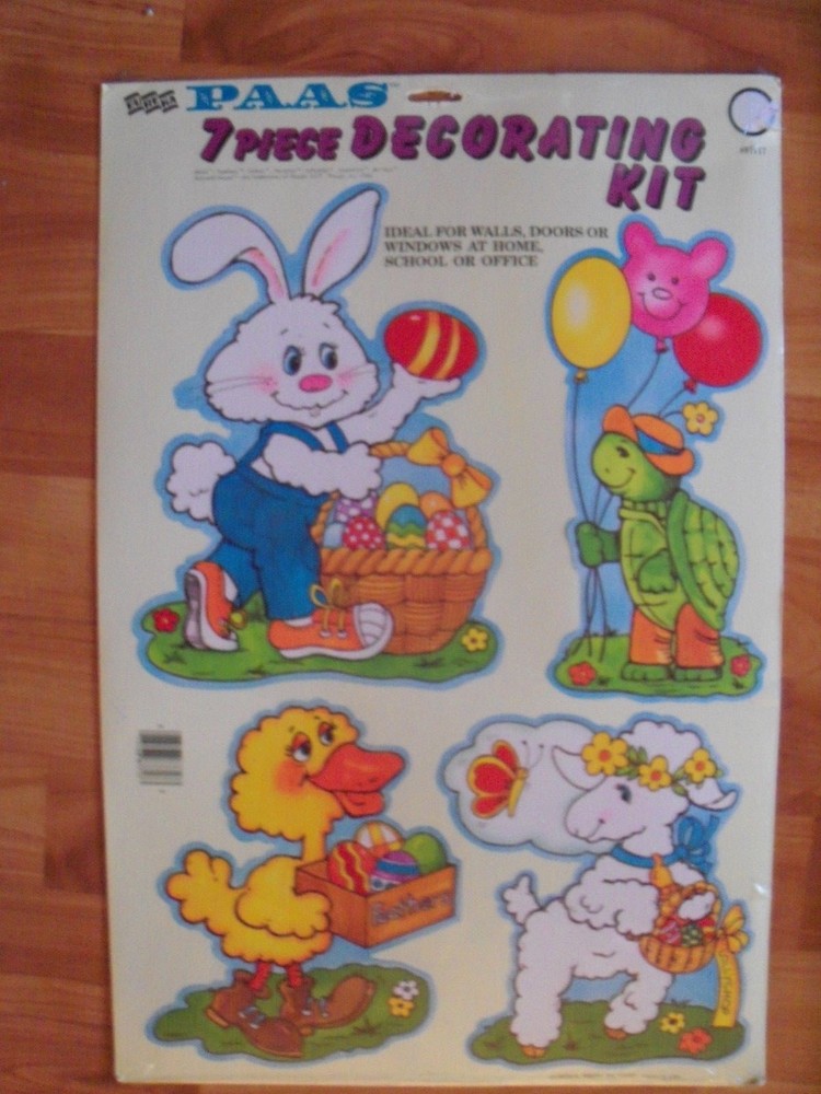 Eureka PAAS 7pc Easter Decorating Kit NOS U Pick not a Lot