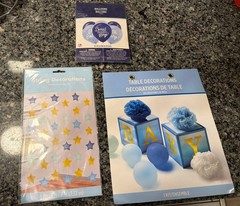 Blue Baby Shower Decorations Boy It’s a Boy Baby Shower Party Supplies