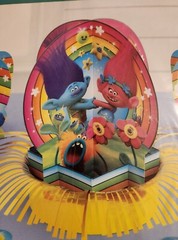Trolls Birthday Party Set Banner Table Centerpieces Ceiling Decorations #40123
