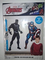 Marvel Avengers Birthday Party Scene Setters Captain America Black Panther NEW