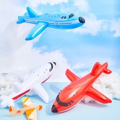 12 Inflatable Airplane Decorations – Red White Blue Party Supplies for Independe