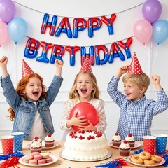 Vibrant Super Bros Birthday Banner – Durable Foil Decor for Exciting Parties